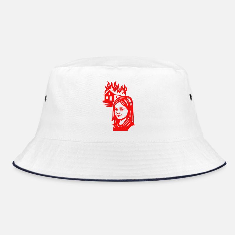 Burning House meme Bucket Hat