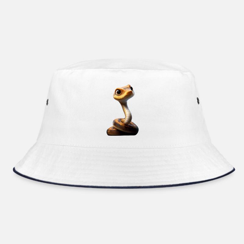 Schlange Python Kobra Klapperschlange Schlangen Bucket Hat