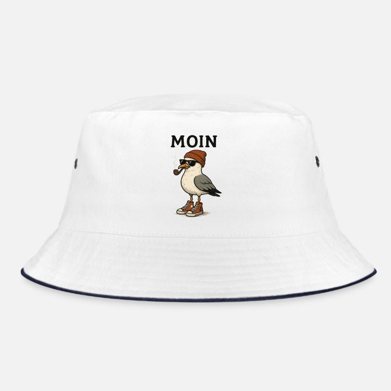 Moin Seagull Pygargue à queue blanche avec accessoires de style urbain Bob