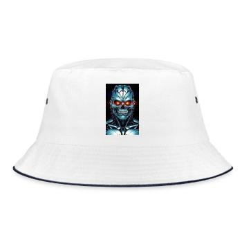 Cyber Skull Neon Steel - Bob - blanc/marine - Devant