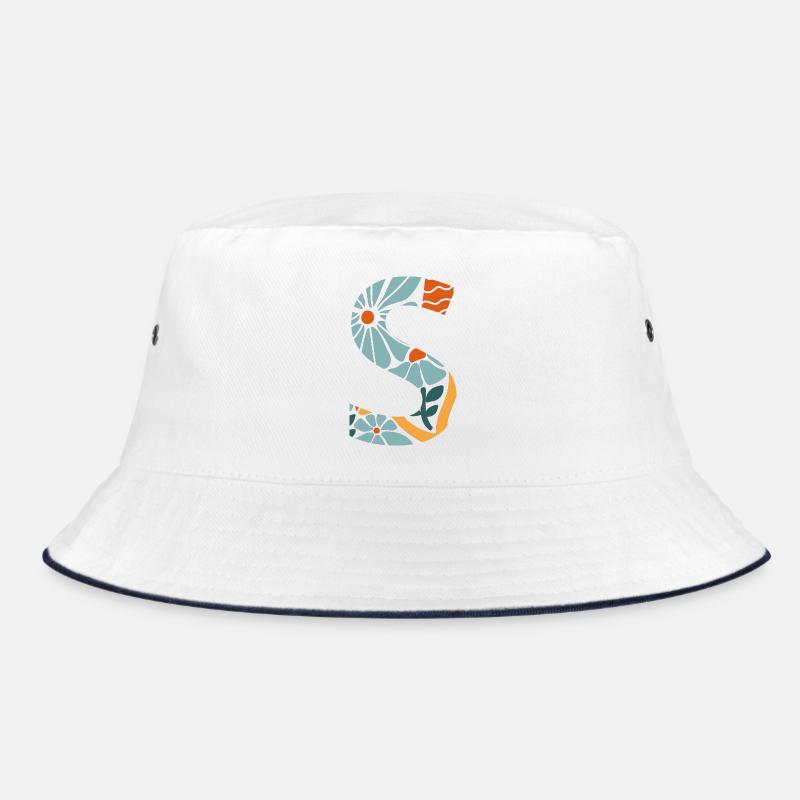 Lettre s fleurs groovy idée cadeau  Bob