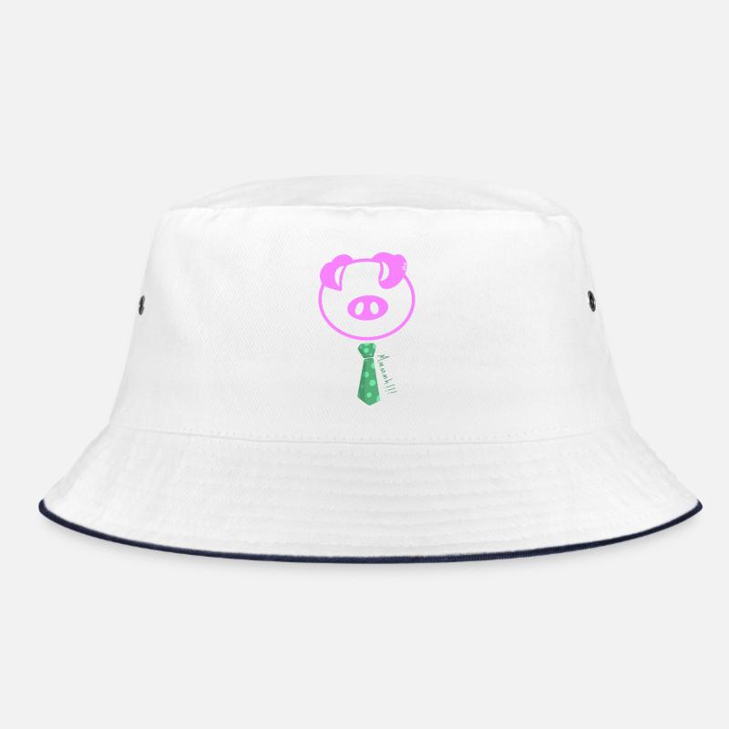 Mmmmhh! Das Pop-Krawatte-Schwein Bucket Hat