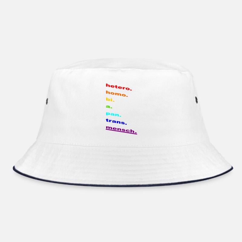 Rainbow Identity: Homo Bi Pan Trans Bucket Hat