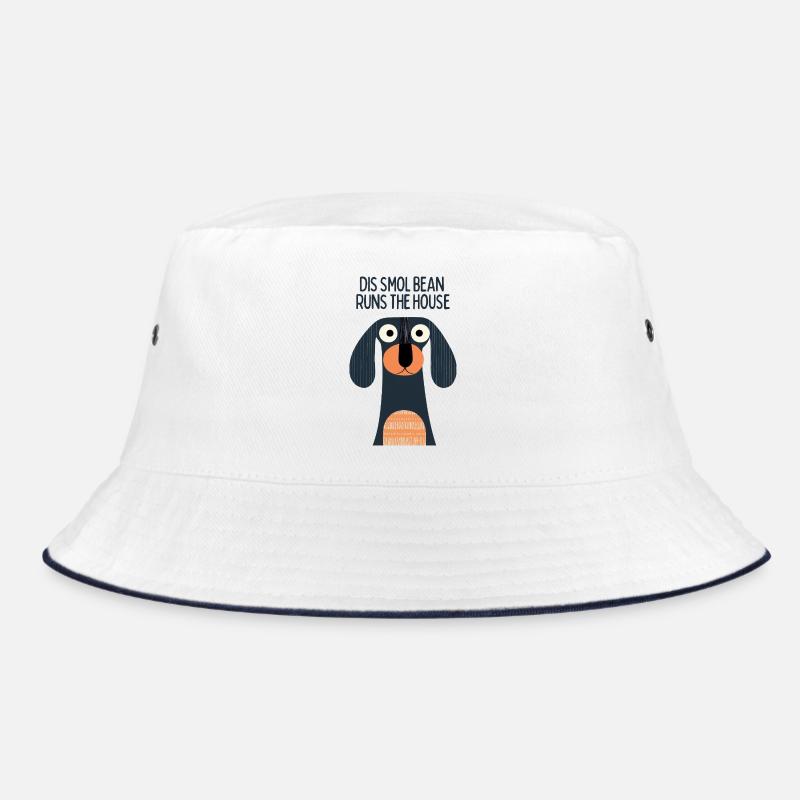 Die Wurst ist verantwortlich - Bucket Hat - Weiß/Navy