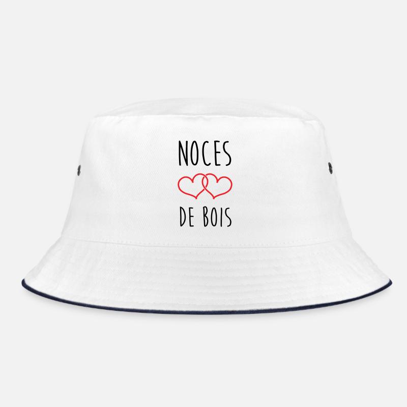 Holz-Hochzeitstag – 5 Jahre Ehe Bucket Hat