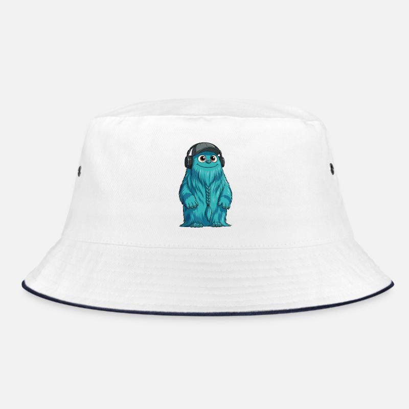 DJ Fluffo avec une tresse devant - Design Fluffonster Bob