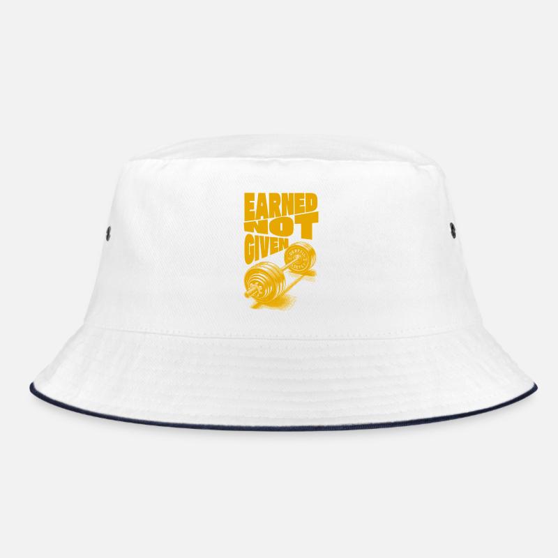 Earned Not Given – Success Through Hard Work Bucket Hat