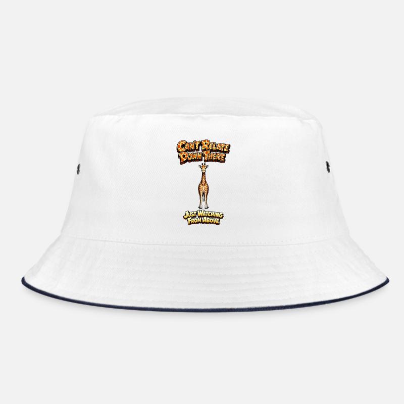 Giraffe über Meme Tee Bucket Hat