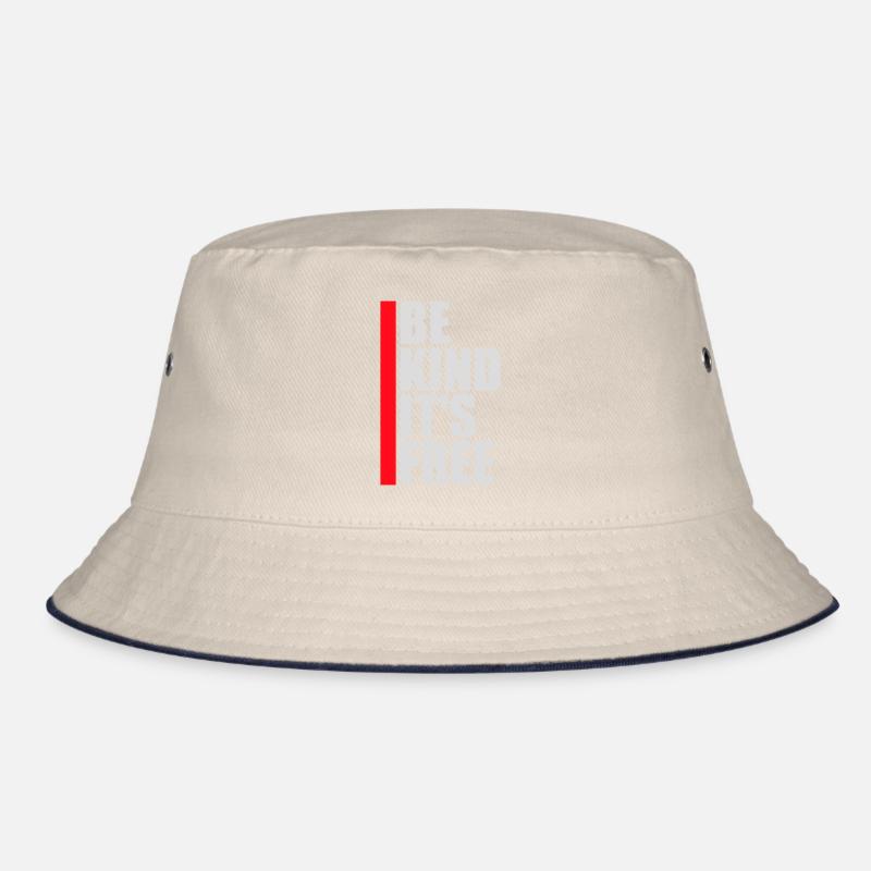 Be Kind It's Free Kindness Statement Saying Bucket Hat