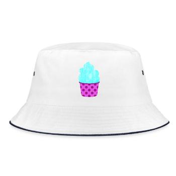 Glace Glace Points, Glace Douce Été - Bob - blanc/marine - Devant