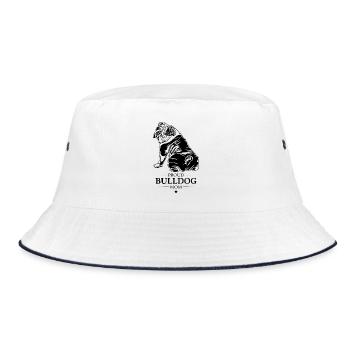 Maman bouledogue anglais bouledogue chiens Wilsigns - Bob - blanc/marine - Devant