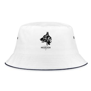 Berger Maman Chien Chien Wilsigns - Bob - blanc/marine - Devant