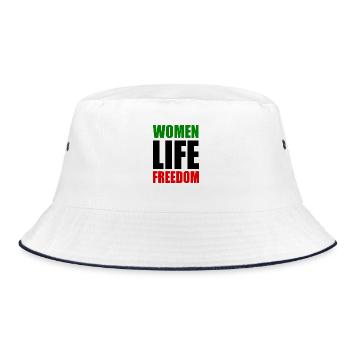 Women life freedom - Bob - blanc/marine - Devant