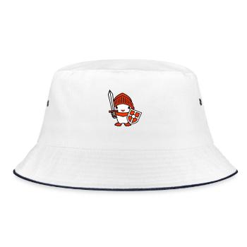 Duck Knight Armor Épée Bouclier Casque Combattant - Bob - blanc/marine - Devant
