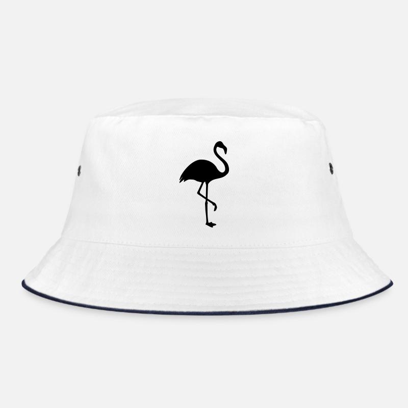 Flamingo Silhouette Trend Bucket Hat