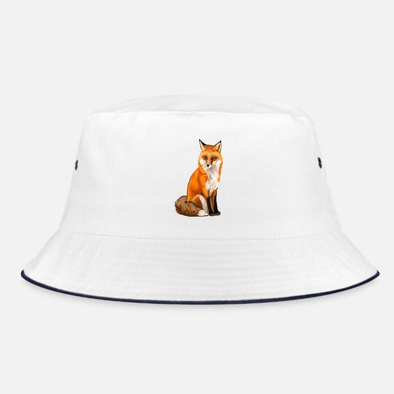renard - Bob - blanc/marine