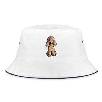 Mignon Caniche - Chien - Chiens - Bob - blanc/marine - Devant