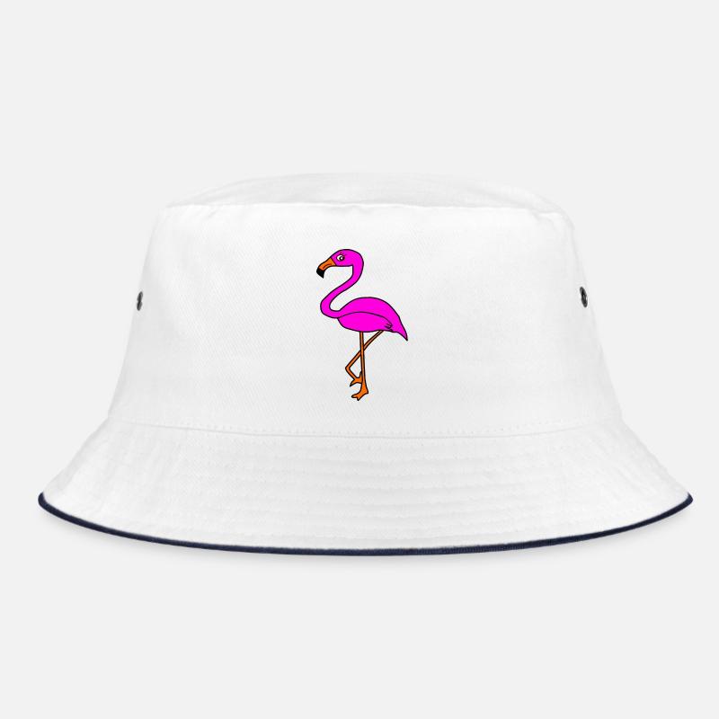 Flamingos Bird Bird Animals Gift Bucket Hat