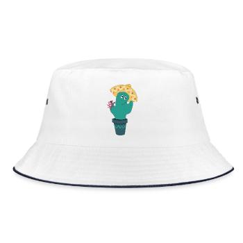Cactus mexicain - Bob - blanc/marine - Devant