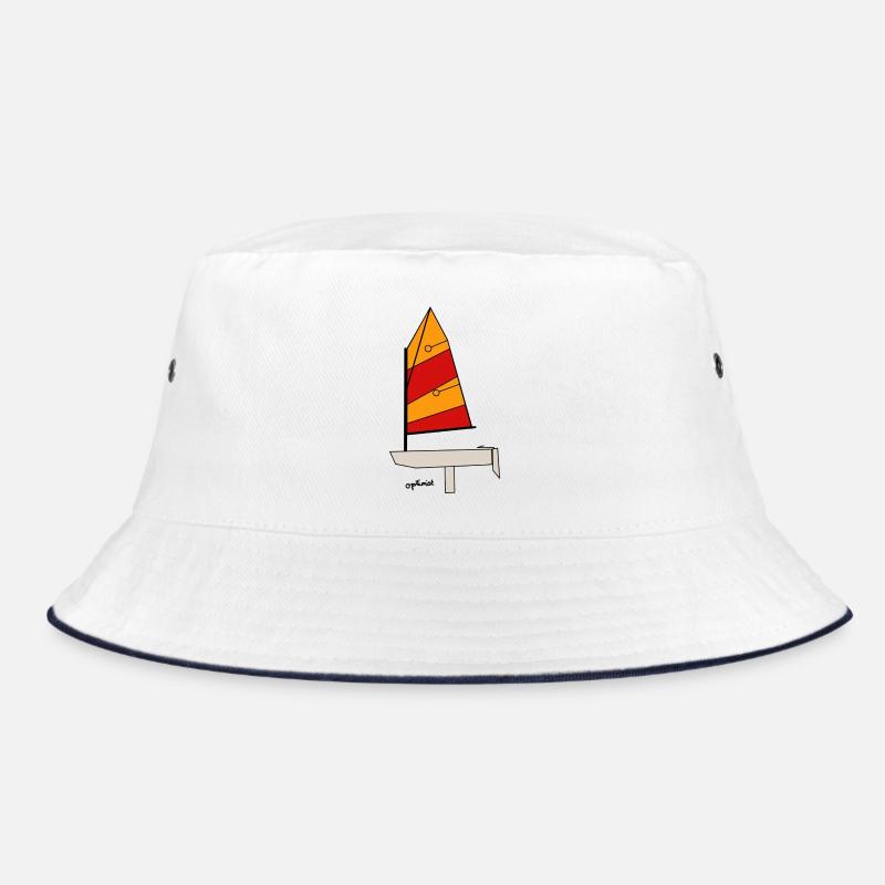 Optimist Sailboat Bucket Hat