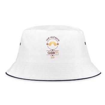 Cabin #14 in Camp Half Blood, Child of Iris - Bucket Hat - white/navy - Front