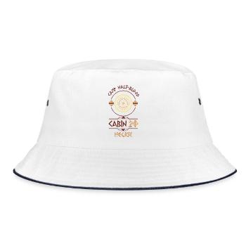 Cabin #20 in Camp Half Blood, Child of Hecate - Bucket Hat - white/navy - Front