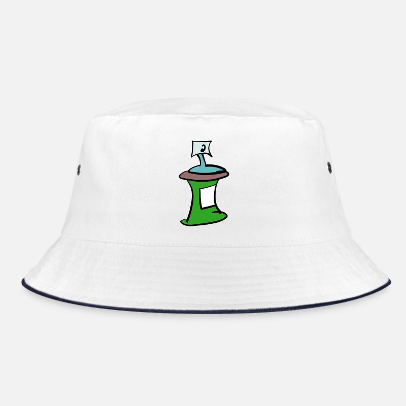 Spray can graffiti art style apparel. Bucket Hat