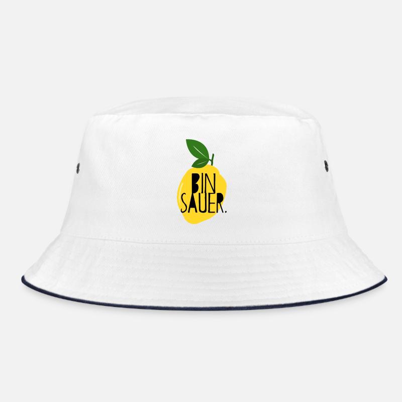 I'm Angry - Lemon - Bad Mood - Statement Bucket Hat