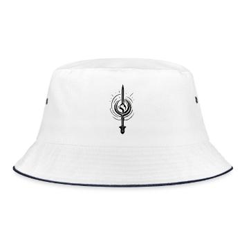 Blade Echo - Bucket Hat - white/navy - Front
