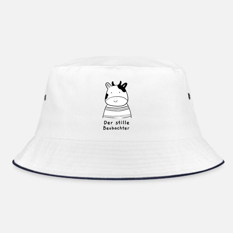 The silent observer Bucket Hat
