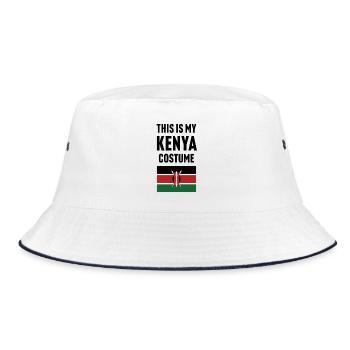 C’est mon costume du Kenya - Bob - blanc/marine - Devant