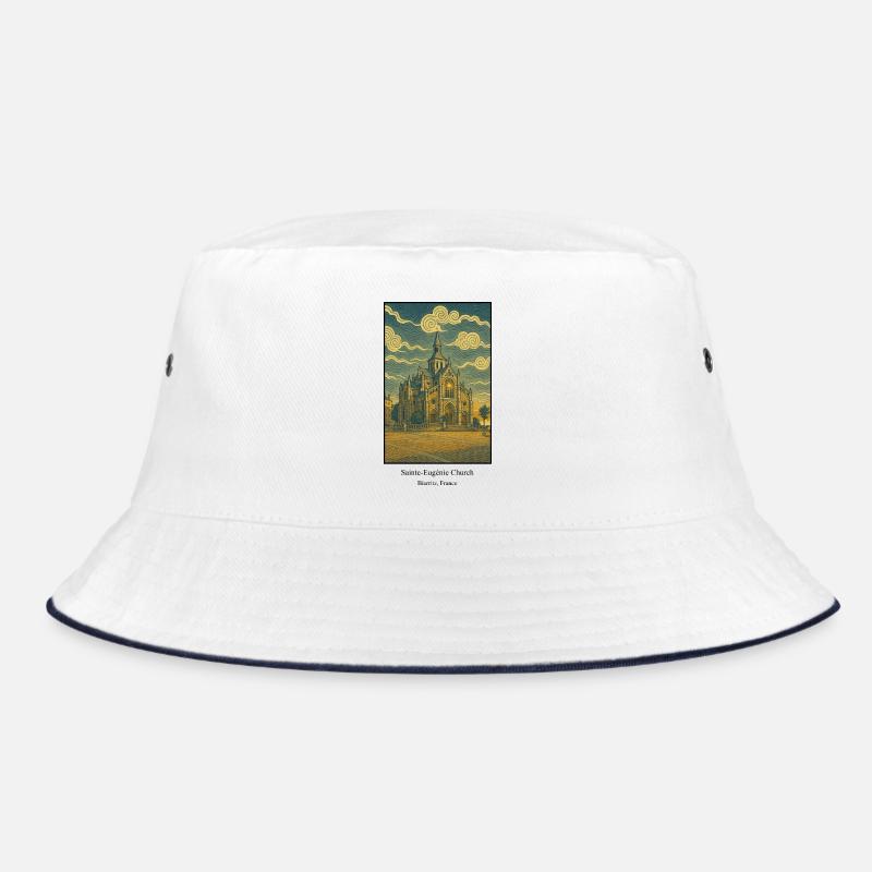Kirche Saint-Eugénie, Biarritz, Frankreich Bucket Hat