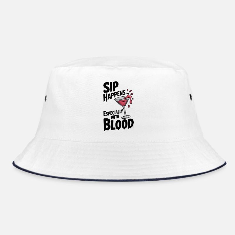 Sip Happens... Besonders mit Blut Bucket Hat