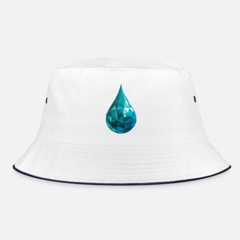 Goutte d’eau - Logo Low Poly cool Bob