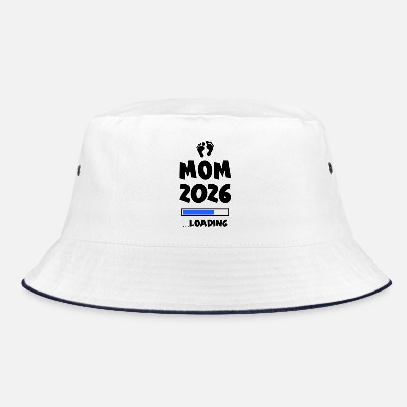 Mom 2026 Loading Mama Bucket Hat