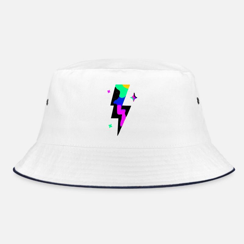 Neon-Blitzausbruch Bucket Hat