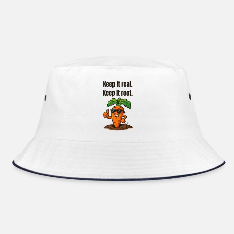 Keep it real, Keep it root – Karotte Bucket Hat