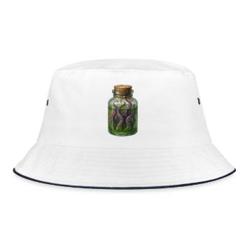 Potion d’alchimie en pot de tentacules Halloween - Bob - blanc/marine - Devant