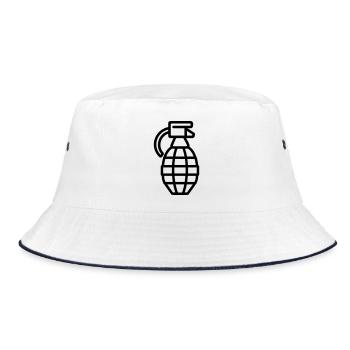 grenade - Bob - blanc/marine - Devant