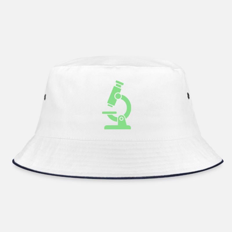 Microscope Icon Modern Bucket Hat