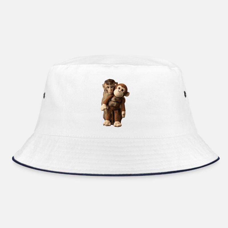 Viral Punch Monkey Geschenkidee Souvenir Bucket Hat