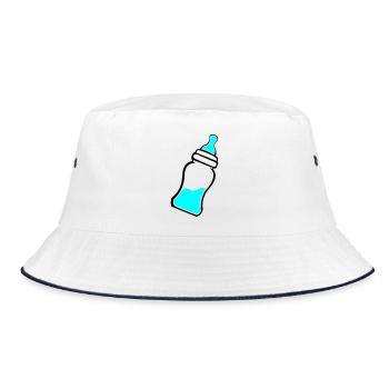 Biberon - Bob - blanc/marine - Devant