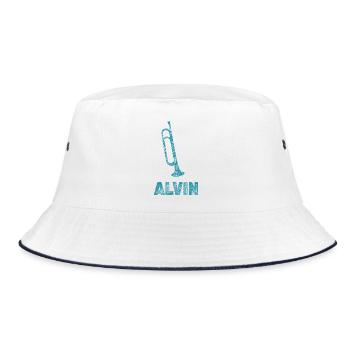 Alvin - Bob - blanc/marine - Devant