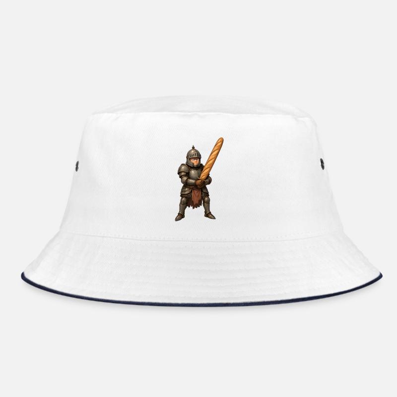 Baguette Knight – Bread instead of Sword Bucket Hat