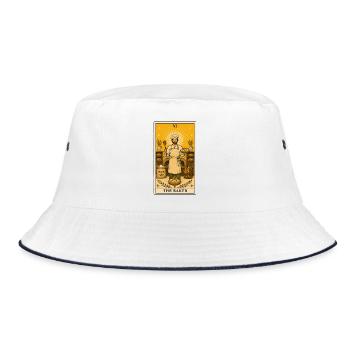 Baker | Bread Profession Tarot - Bucket Hat - white/navy - Front