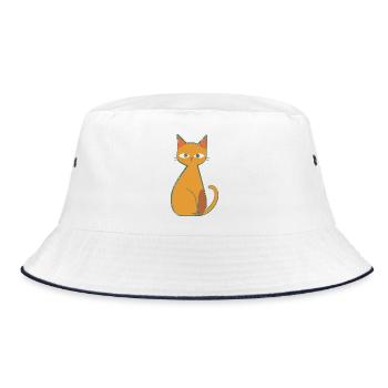 Décontracté comme un chat - Bob - blanc/marine - Devant
