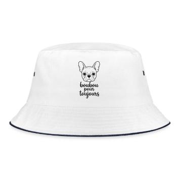 Boubou pour toujours - 002b - Bob - blanc/marine - Devant