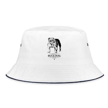 Maman bouledogue anglais bouledogue chiens Wilsigns - Bob - blanc/marine - Devant