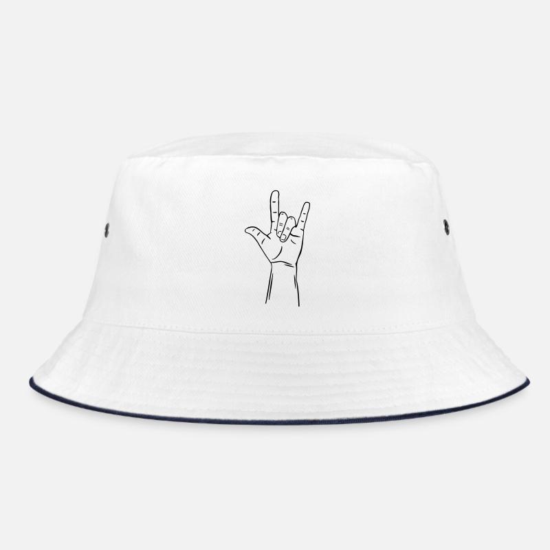 Handgeste ich liebe dich / ich liebe dich Bucket Hat
