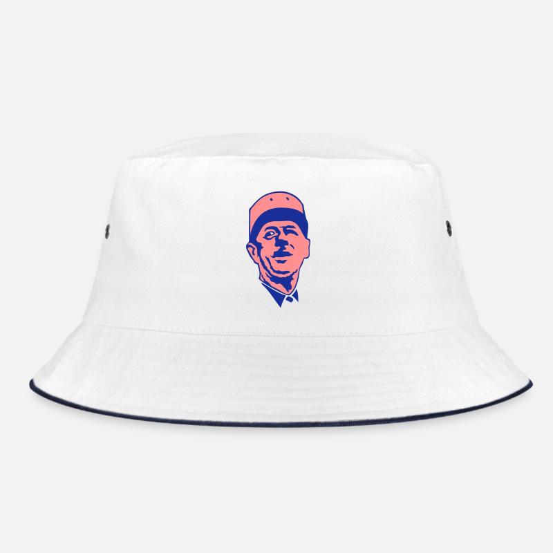 General de Gaulle face natio leader Bucket Hat